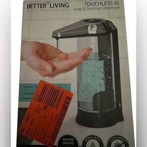 Better Living Touchless Automatic Soap Dispenser Stainless Steel 8 oz 70190
